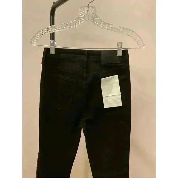 NEW NWT Jonathan Simkhai Rae Skinny Black, Size 25 Retails $345 - Picture 7 of 7